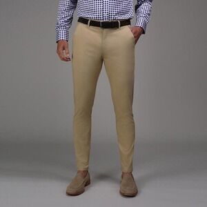 Collars & Co.‎ NWT CEO Chino Classic Pocket Cotton Stretch Pants - Size W34/L34